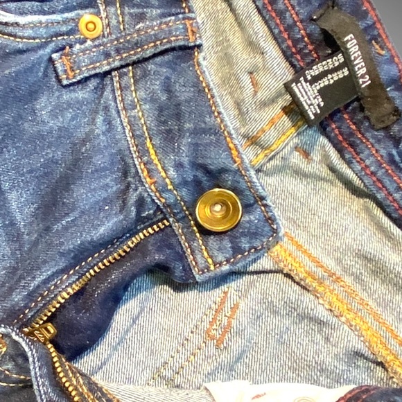 Forever 21 Distressed Low Rise Jeans Sz 30 low rise - Picture 12 of 12